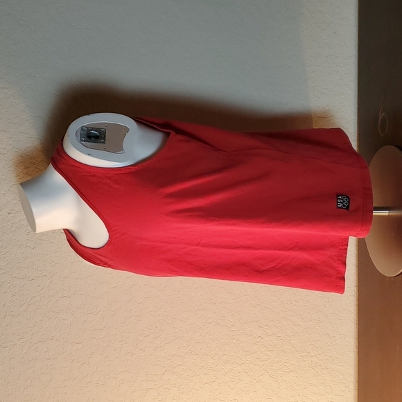 VTG. EUC. Olympic USA Men's Red Tank Top, XL. Nostalgic piece of USA spo… - Picture 3 of 11